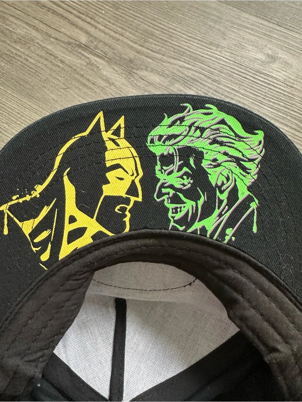 Batman Black Cap with Yellow Logo - Kids Superhero Hat